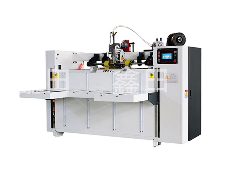 双伺服高速半自动纸箱钉箱机